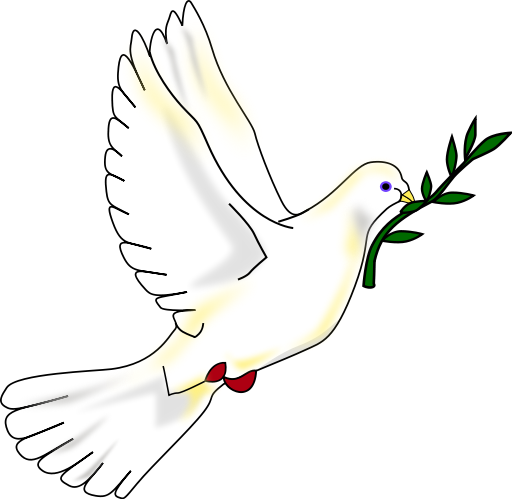 La colombe est le symbole de la paix