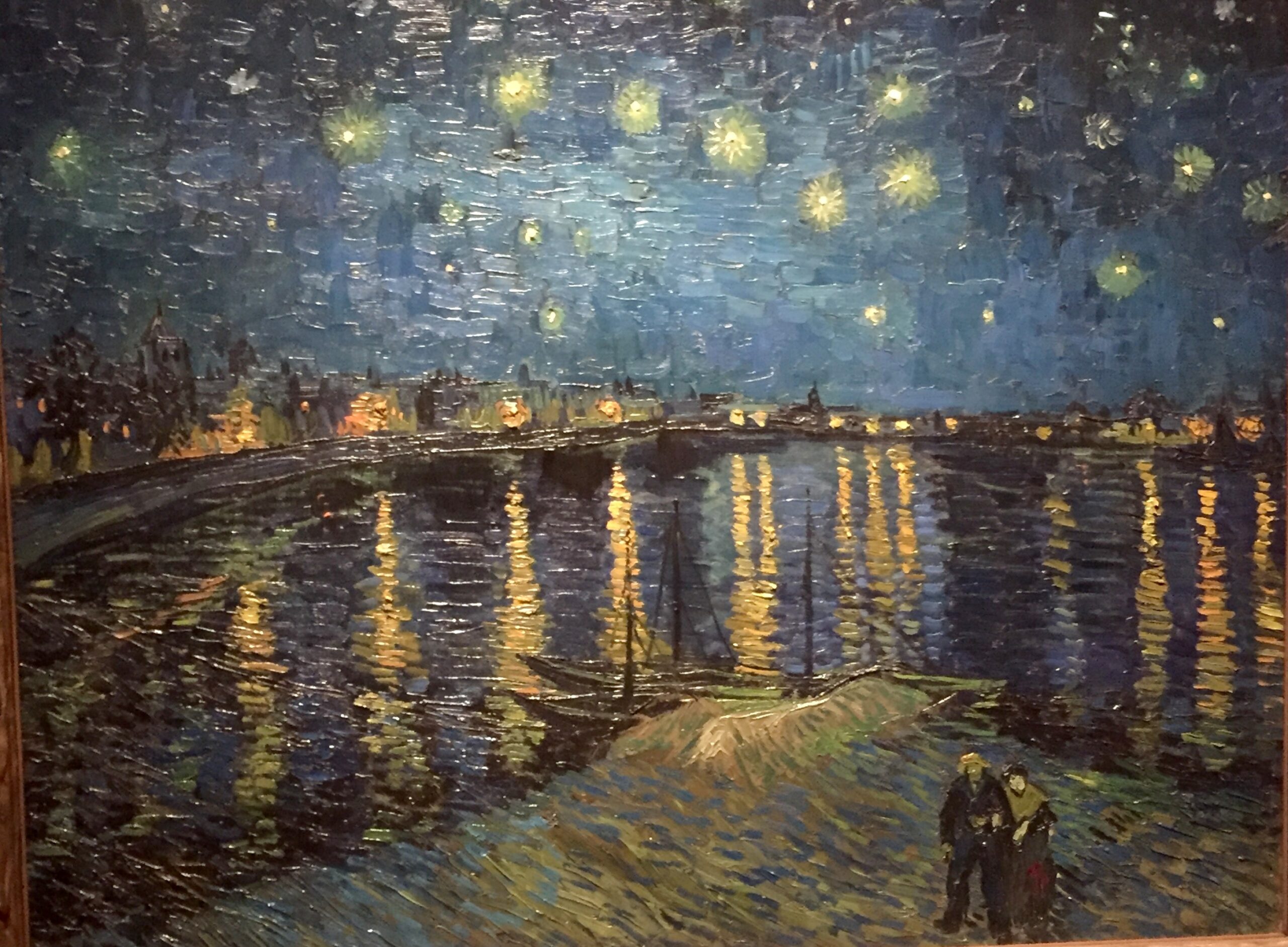 Chez Van Gogh, la contemplation de la voûte céleste pendant la nuit éveille ses sentiments religieux les plus profonds.