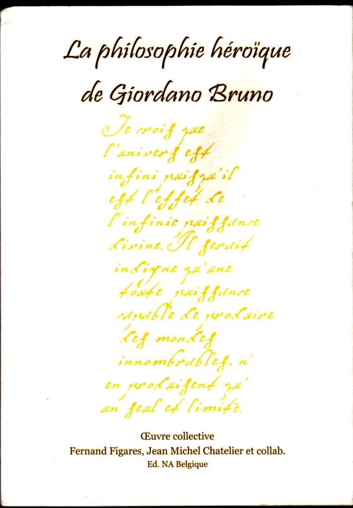 La philosophie héroïque de Giordano Bruno