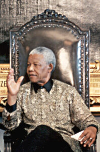 Nelson Mandela militait depuis 1948 contre l’Apartheid en Afrique du Sud.