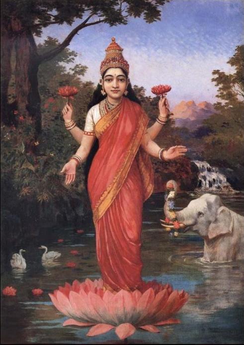 Déesse Lakshmi, déesse de la prospérité et de l'abondance